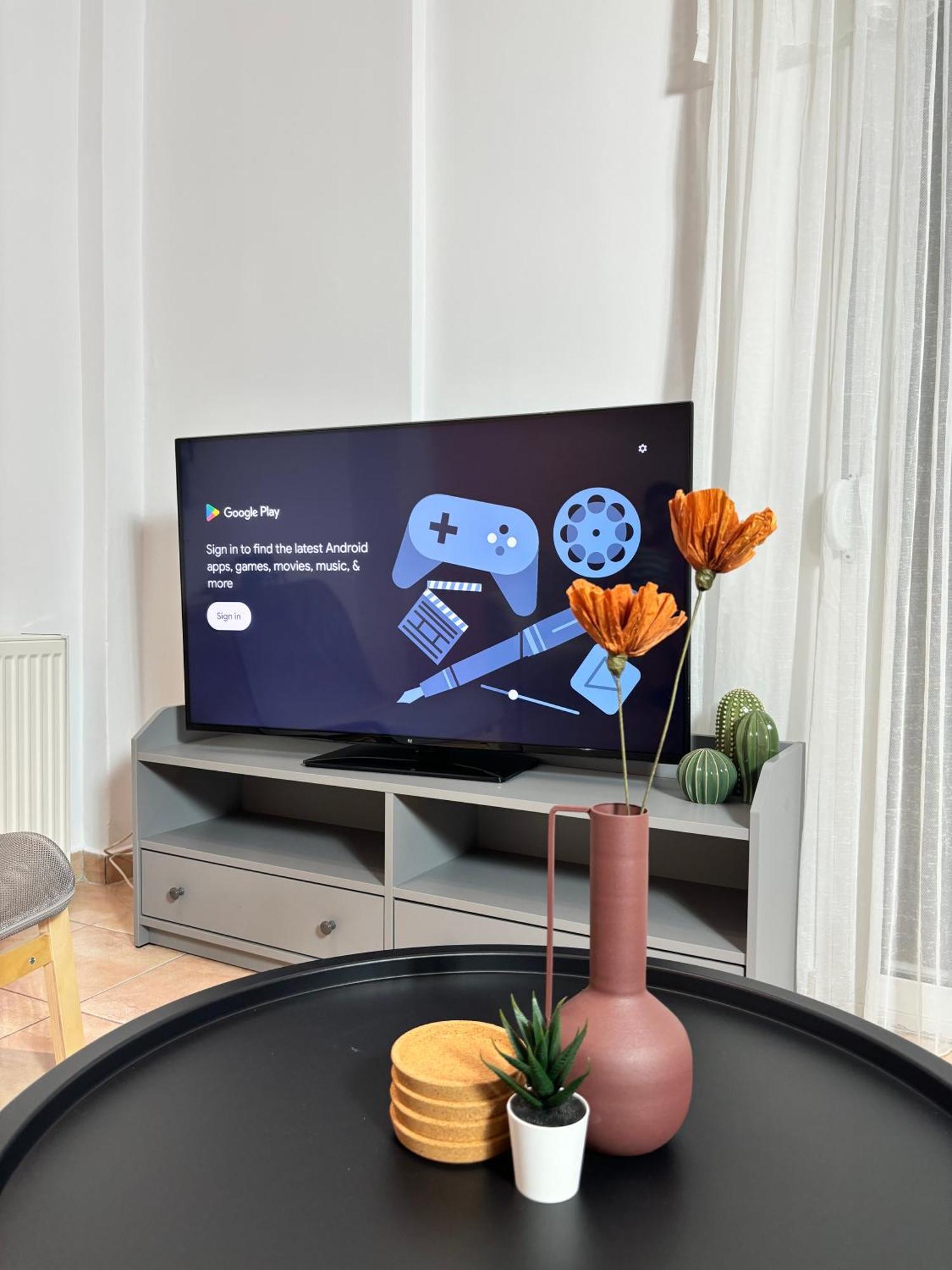 Peachy & Cozy Apartment Serres